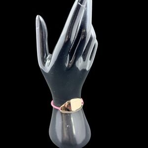 Monica Vinader Nura Engravable Friendship Bracelet Rose Gold Minimalist Gift